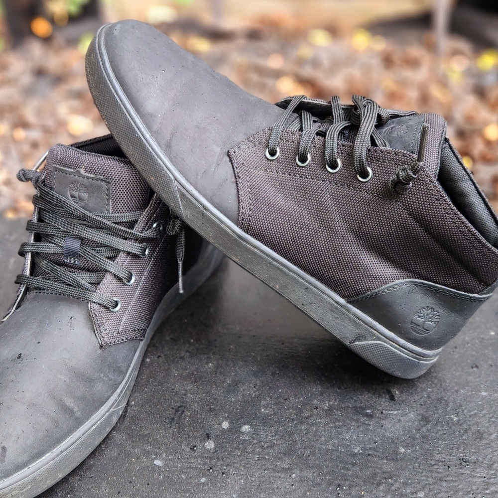 Timberland Men's Charcoal High-Top Sneakers